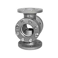 سایت گلاس فلنجدار استیل